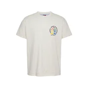 Tommy Jeans Majica kremna/rumena/zelena/rdeča