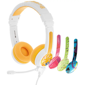 Wired headphones for kids BuddyPhones School+ yellow (630282193000)
