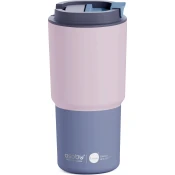 asobu Termo skodelica Pick Me Up, 650ml Puramic - pastelno roza