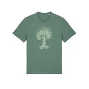 Life-Tree Majica Organic Fairwear Treehugger turkizna