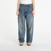 Jeans Carhartt WIP W Brandon Single Knee Pant Blue Worn Used Wash S