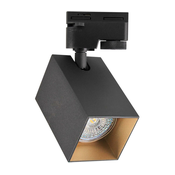 Spot svetiljka za šinski sistem SQUARE 1xGU10/10W/230V crna