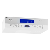 AUNA ugradljiv kuhinjski radio KR-100 WH, bijeli