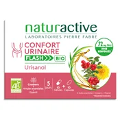 Naturactive Urisanol Flash Bio Urinary Comfort 10 Capsules + 10 Capsules