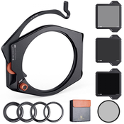 K&F Square Filter Holder System Pro Kit (Holder+95mm CP+Square ND1000+ND8+ND64+4 Rings)
