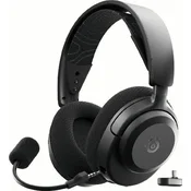 SteelSeries Arctis Nova 3P Wireless za Playstation, črne