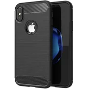 CARBON CASE ovitek za iPhone XS črn