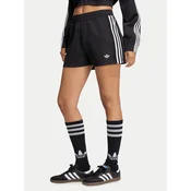 adidas Športne kratke hlače Lace 3 Stripes LG4267 Črna Regular Fit