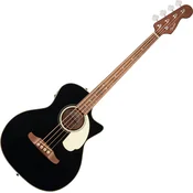 Fender California Deluxe Kingman Bass CE WN Black Akustična bas kitara