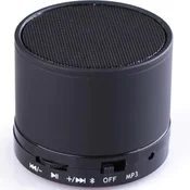 Metalni bluetooth zvucnik crni ZOLT