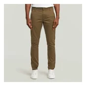 G-Star Raw Chino hlače Chino 3.0 D25179-C105 Rjava Slim Fit