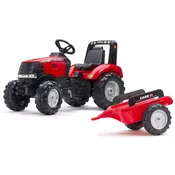 Falk Case IH traktor na pedala s prikolico