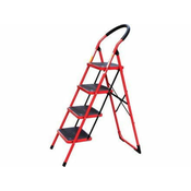 Extol Premium Zložljive stopnice Extol Premium (8849032) Zložljive jeklene stopnice, 4 stopnje, najvišja stopnja 92 cm