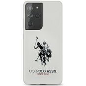 US Polo USHCS21LSLHRWH S21 Ultra G998 white Silicone Logo (USHCS21LSLHRWH)