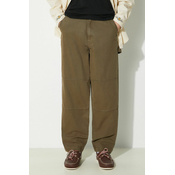 Pamučne hlače Barbour boja: zelena, chinos kroj