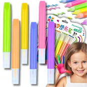 Fluorescentne barve za barvanje keramike, stekla in porcelana 6 kosov