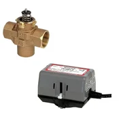 HONEYWELL VCZMH6000/U_VC4013ZZ00/U Komplet 3-smernega preusmeritvenega ventila 3/4 BSP VCZMH6000/U + aktuator VC4013ZZ00/U
