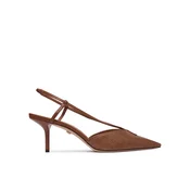 Max Mara Čevlji z visoko peto 2614521192600 Rjava