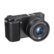 INF Digitalni fotoaparat 12X optični zoom – 4K video, 64MP, zaslon 270° Black, (5000324291)