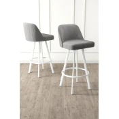 Hanah Home Set barskih stolica Atex, 44x105x42 cm,4 komada, Sive