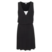 LASCANA Obleka črna / bela
