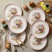 Hermia Set dezertnih tanjira, 6 komada, Šareni