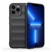 MaxMobile maskica za iPhone 13 Pro HARD PROTECTION WAVES: dark gray - iPhone 13 Pro - MaxMobile