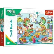 shumee Puzzle 30 Vesela družina Treflik iz Trefl