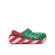 Crocs Natikači Classic Mickey Xmass Lined Clog K 210814 Zelena