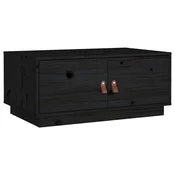 Vidaxl Klubska mizica 80x50x35 cm trdna borovina