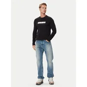 EA7 Emporio Armani Majica z dolgimi rokavi 7M002417 AF10373 MC001 Črna Slim Fit