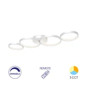 Braytron LED plafonjera BRY-NELA-SR1-RND-BELA-60W-DALJINSKO-IP20