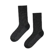 Sokisahtel Nogavice ALPACA WOOL sparkly socks črna