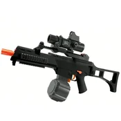 Sunny Blaster G36C, napadalna puška BB z vodnim gelom in dodatki, črna