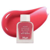 House of Hur Moist Ampoule Blusher tekoče rdečilo mini odtenek 02 Deep Plum 10 ml