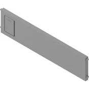 ZC7Q020SS prečni delilnik za okvir, širok, Š200 mm, umetna masa, indium siva