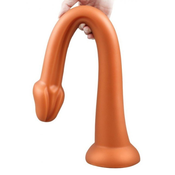 STD Snakey Silicon Liquid Super Soft Dildo Extra Large 50cm Gold