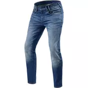 Revit Carlin SK Extra Crop motociklisticke traperice plave boje