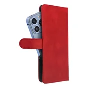 OEM Univerzalni etui za SAMSUNG A12/A13 4G/A34 5G/A02s/XIAOMI Redmi 12 4G/12C/NOTE 12 4G/12 PRO 5G OPPO A53s/A72/A92 COMMON Book, velikost XL, rdeča
