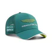PUMA x ASTON MARTIN ARAMCO F1Â® TEAM Replica Stroll Trucker Cap, Motorsport, Green Lux, OSFA