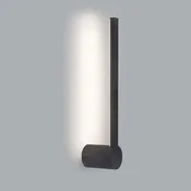 Forlight LED stenska svetilka za kopalnico Passeggio Nova, 40 cm, črna - Kopalnica - Sodobni - črna, opal - Aluminij