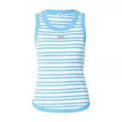 JOOP! Jeans Top Tiani nebeško modra/bela