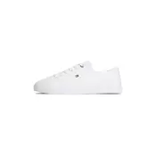 Tommy Hilfiger Tenis superge Th Foxing Sneaker Canvas FW0FW09170 Bela