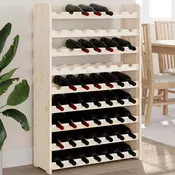 Vidaxl vidaXL Stojalo za vino 72,5 x 25 x 111,5 cm masivni borov les
