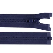 Bone zadrga YKK št. 5 dolžina 85 cm jakna - temno modra