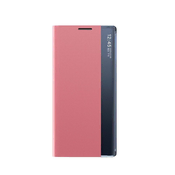 slomart Novo Sleep Case etui za Samsung Galaxy S25 Ultra ovitek z zavihkom in stojalom - roza