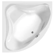 AQUALINE Kotna Kopalna Kad DUNAJ 150x150, Bela, Akrilna