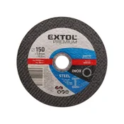 Extol Premium Rezalna plošča za jeklo/nerjaveče jeklo, 150x1,0x22,2 mm 8808105