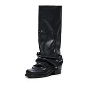 Bershka Škornji črna