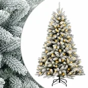 Vidaxl Umetno Zložljivo Božično Drevo 180 cm 300 LED Toplo bela